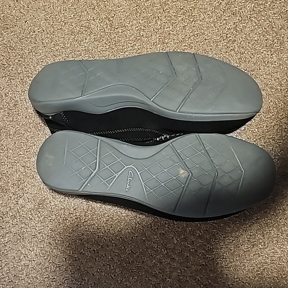 Clarks Mens Gorwin Slip On Buffalo Check Shoes size 8 - Picture 2 of 3